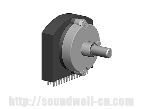 RE30 Metal Shaft Rotary Route Switch