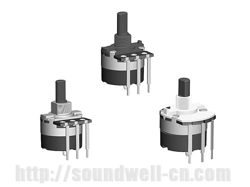 RD24 insulated shaft rotary potentiometer